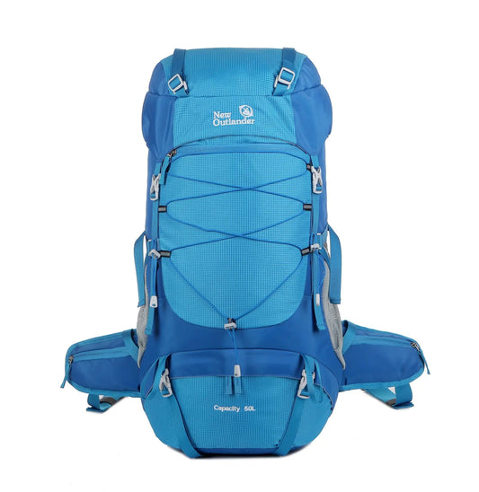 50L Large Capacity Nylon Hiking Backpack