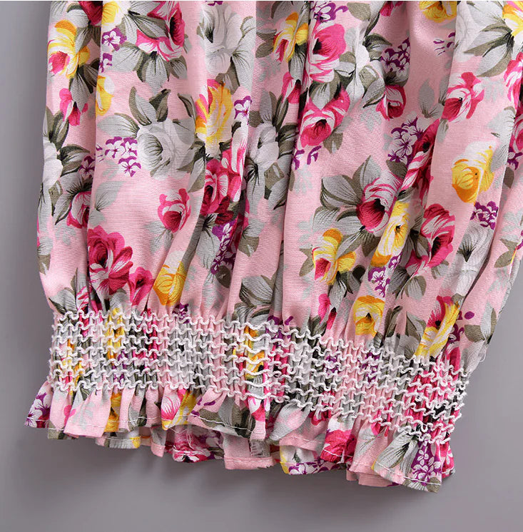 Kids' Floral Lantern Shorts