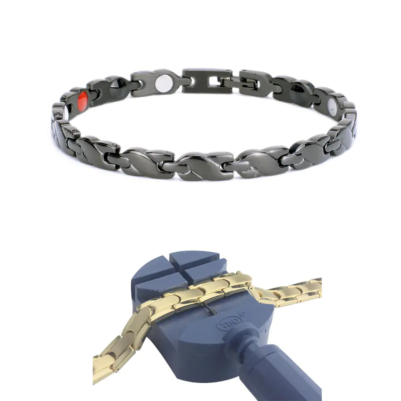 Stainless Steel Titanium Magnetic Bracelet and Bangle