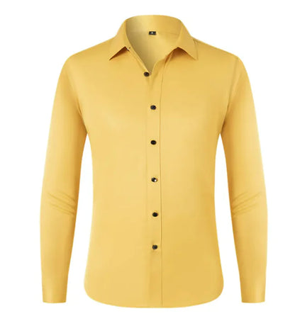 Men's Wrinkle-Free Elastic Business Shirt