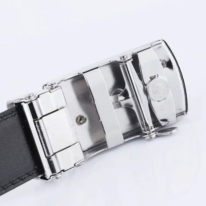 Versatile Men's PU Leather Automatic Buckle Belt