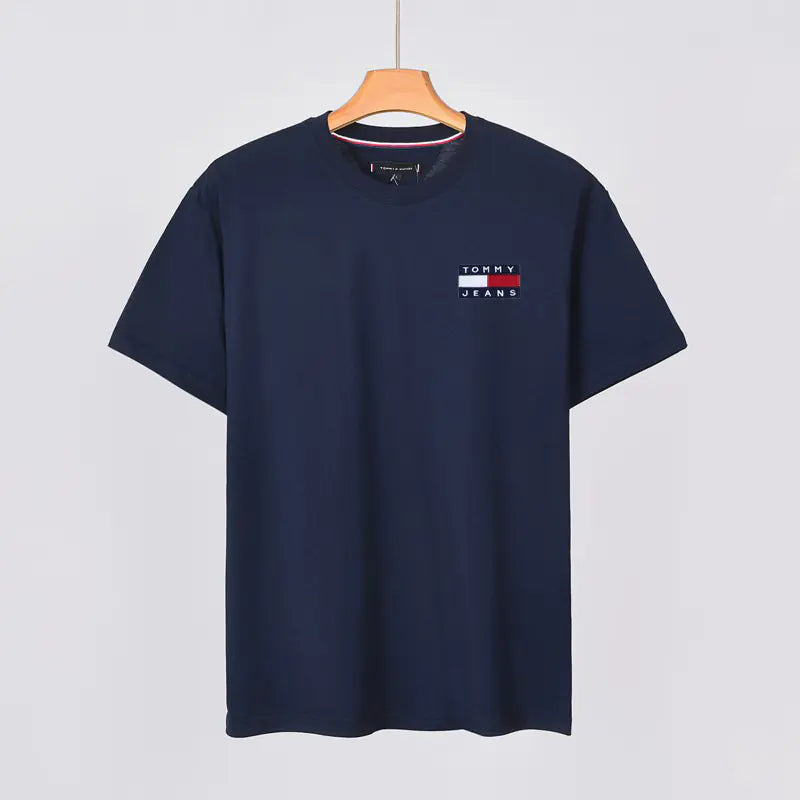 Tommy Men's Short Sleeve Cotton Crew Neck T-Shirt