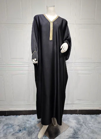 Marrakech Abaya with Stylish Batwing Sleeves (One Piece)