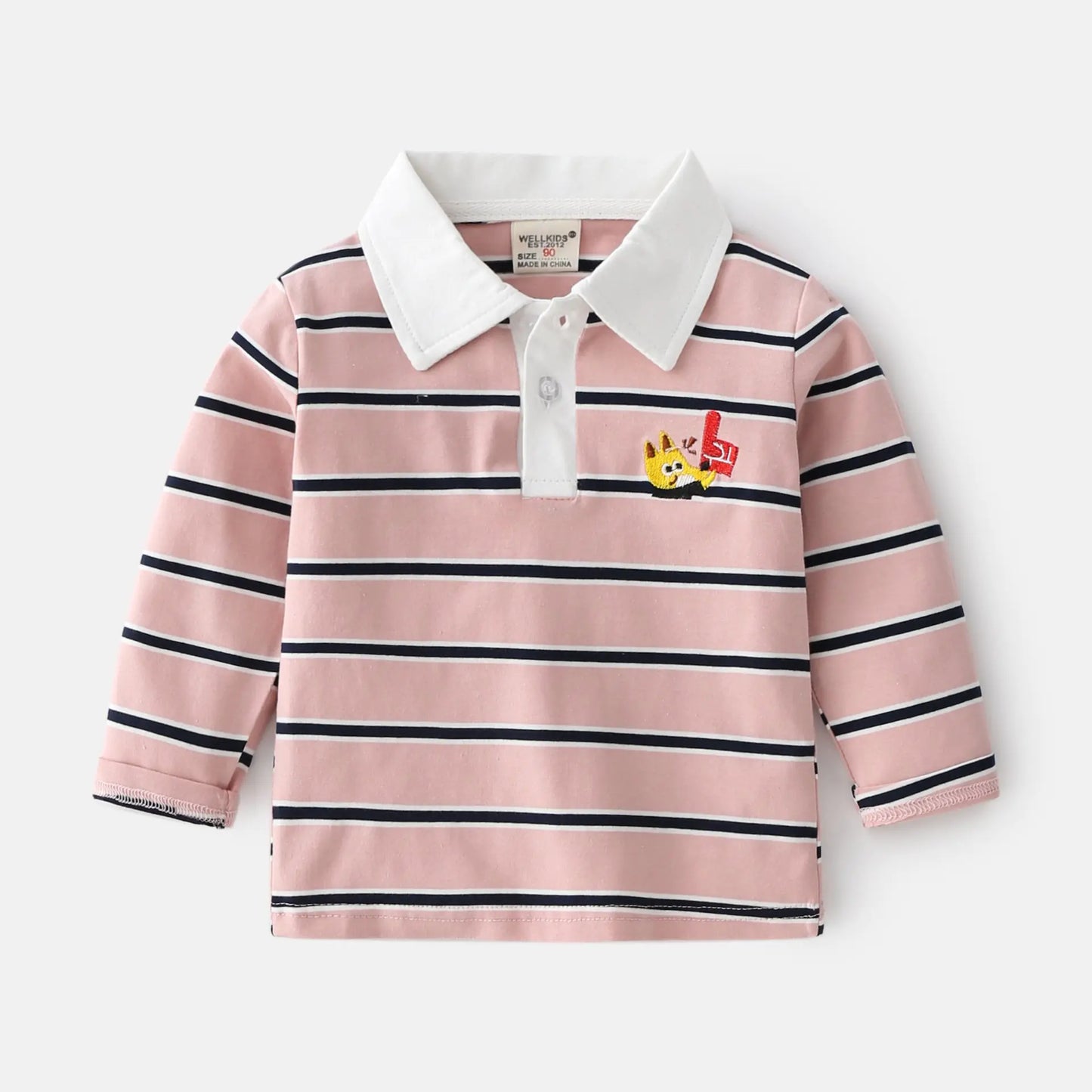Boys Long Sleeve Polo Shirt - Children's T-Shirt