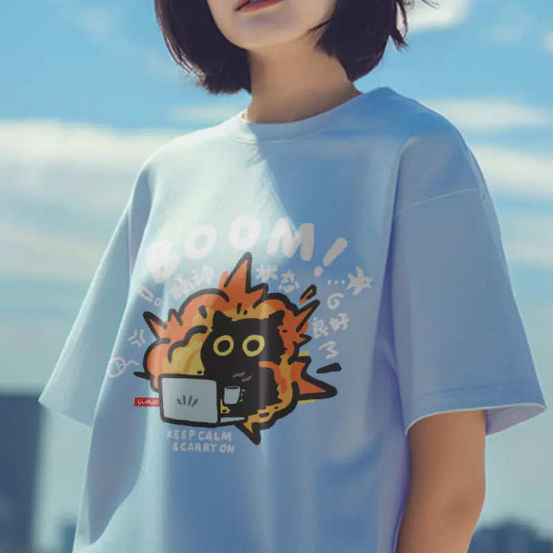 Cartoon Cotton T-Shirt
