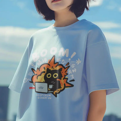 Cartoon Cotton T-Shirt