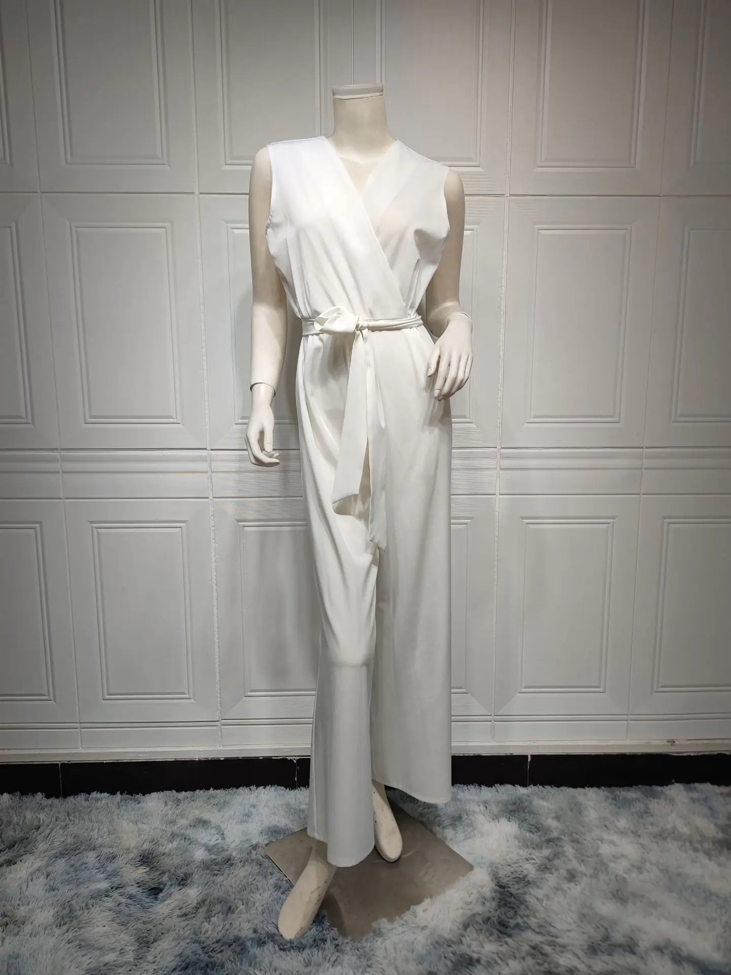 Cardigan Coat with Chiffon Patchwork Design