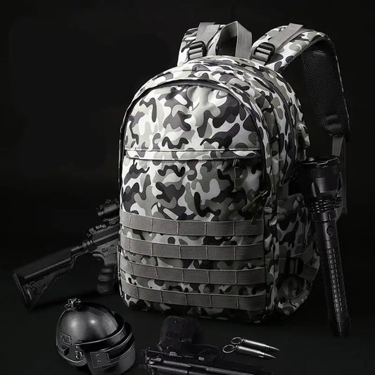 PUBG Level 3 Zipper Backpack for Men