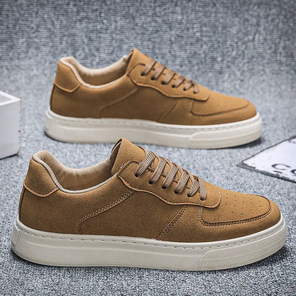 Men’s Lace-up Suede Sneakers