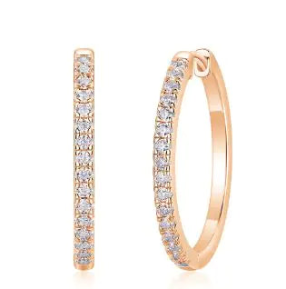 925 Sterling Silver Fashion Moissanite Earring