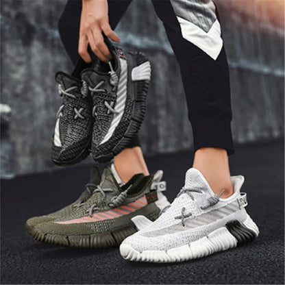 Men's Flyknit Running Shoes - Yeezy Style