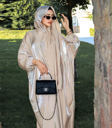 Moroccan Abaya Dress with Hijab