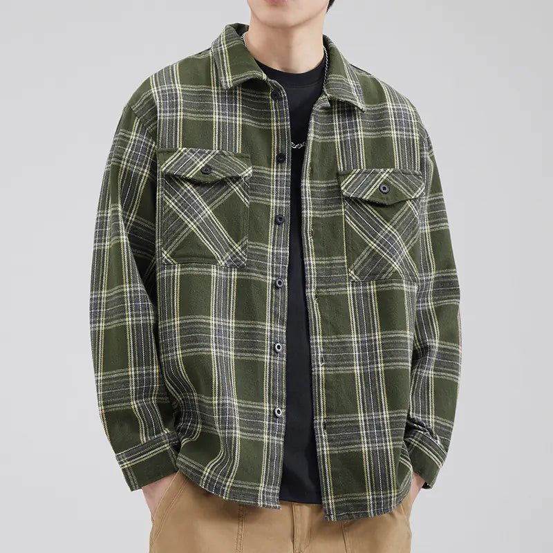 Plaid Long Sleeve Shirt