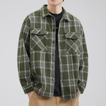 Plaid Long Sleeve Shirt