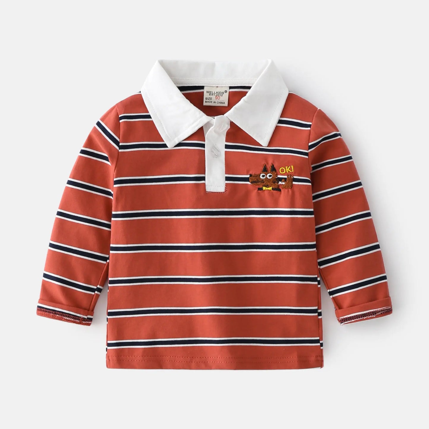 Boys Long Sleeve Polo Shirt - Children's T-Shirt
