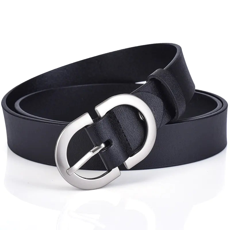 Genuine Leather Women's Belt for Casual Wear