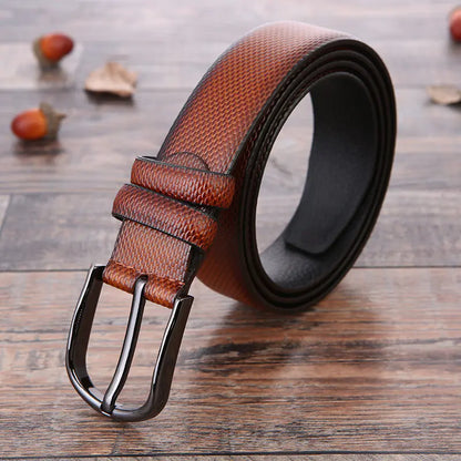Men's Business Leather Belt - Creative Gift Idea