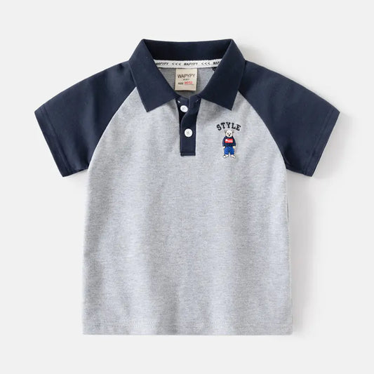 Boys' Short Sleeve T-Shirt Polo