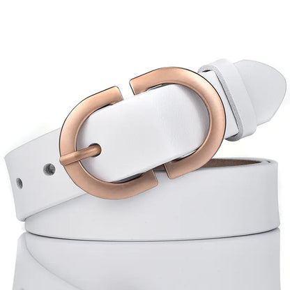 Genuine Leather Women's Belt for Casual Wear