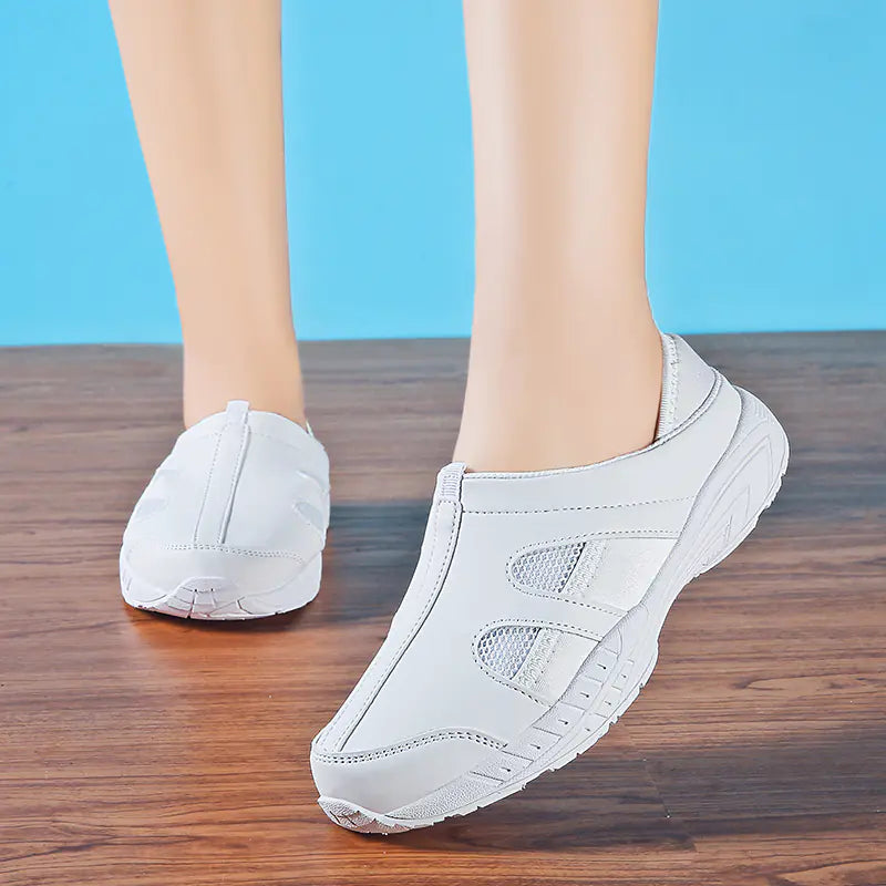 Flat Shoes, White Sneakers