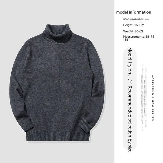 Men's Casual Slim Fit Winter Base Layer Shirt