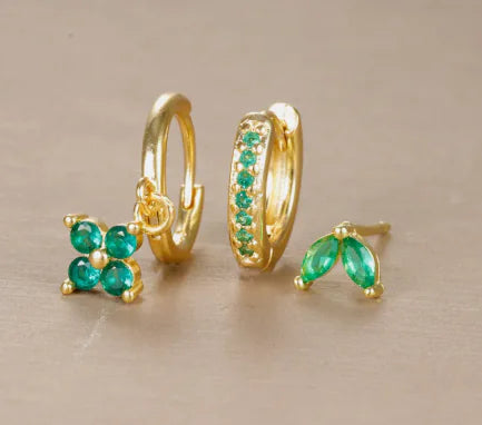 Geometric Earring Set