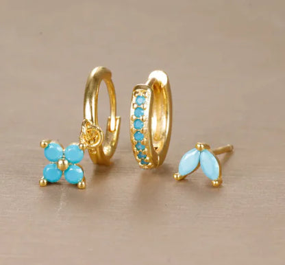 Geometric Earring Set