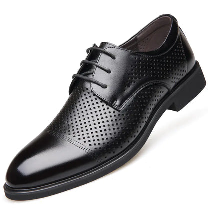 Men's Formal Business Leather Shoes - Large Size