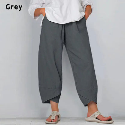 Comfortable Wide Leg Loose Casual Pants for Ladies