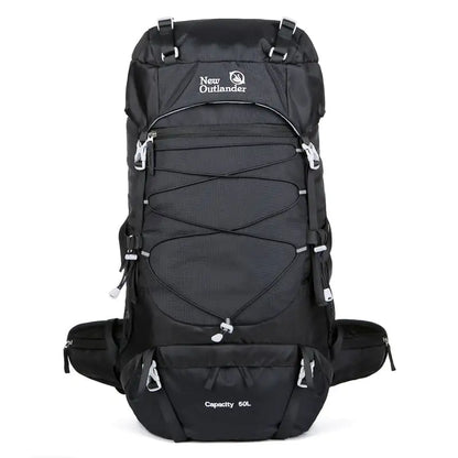 50L Large Capacity Nylon Hiking Backpack