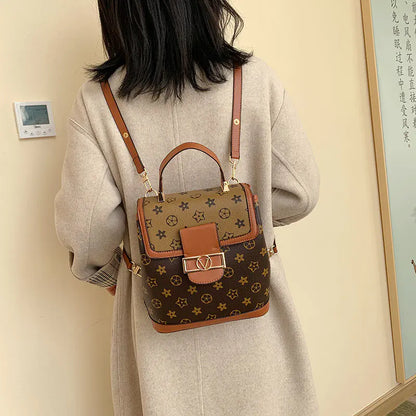 Stylish Bucket Bag and Versatile Backpack Combo