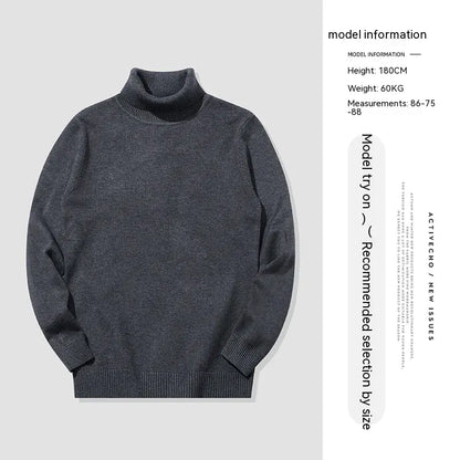 Men's Casual Slim Fit Winter Base Layer Shirt