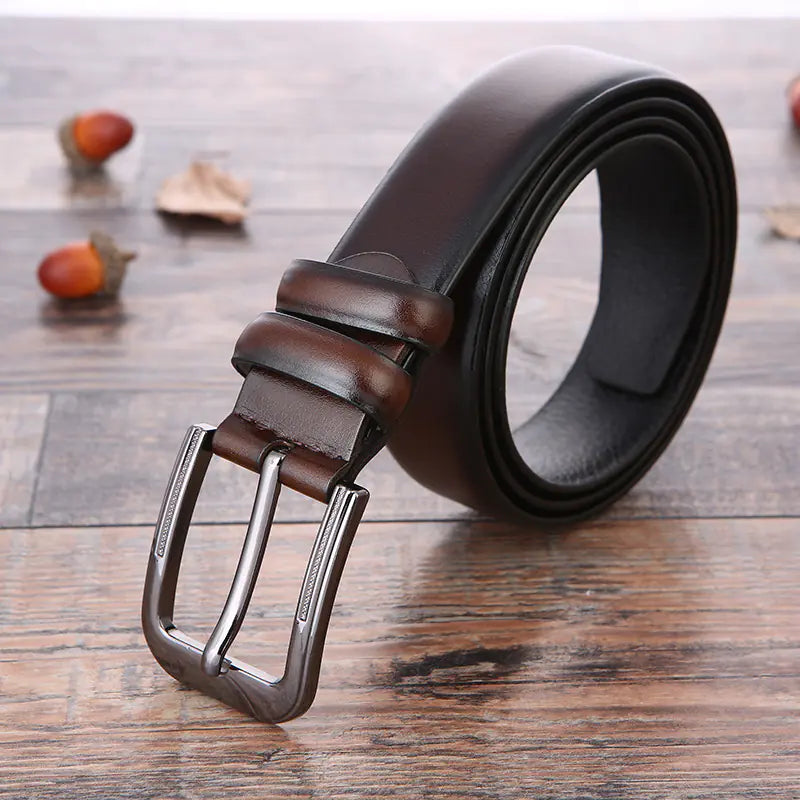 Men's Business Leather Belt - Creative Gift Idea