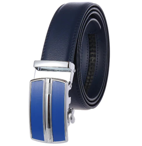 Genuine Leather Automatic Buckle Men's Fashion Belt
