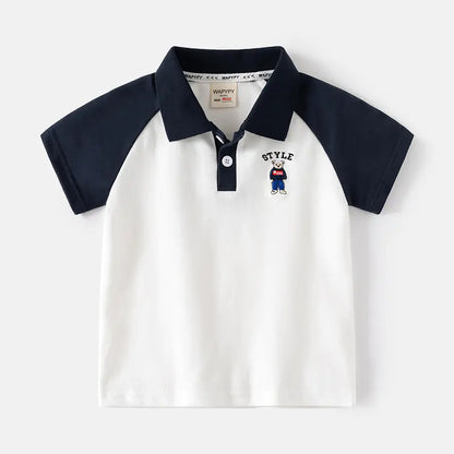 Boys' Short Sleeve T-Shirt Polo