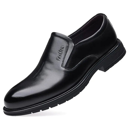 Men's Formal Leather Shoes in First Layer Cowhide