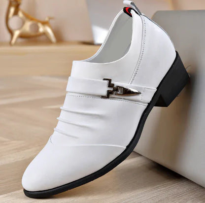 Men's Large Size Leather Formal Business Casual Shoes