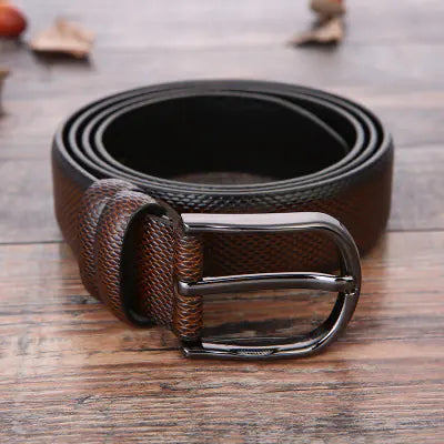Men's Business Leather Belt - Creative Gift Idea