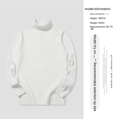 Men's Casual Slim Fit Winter Base Layer Shirt