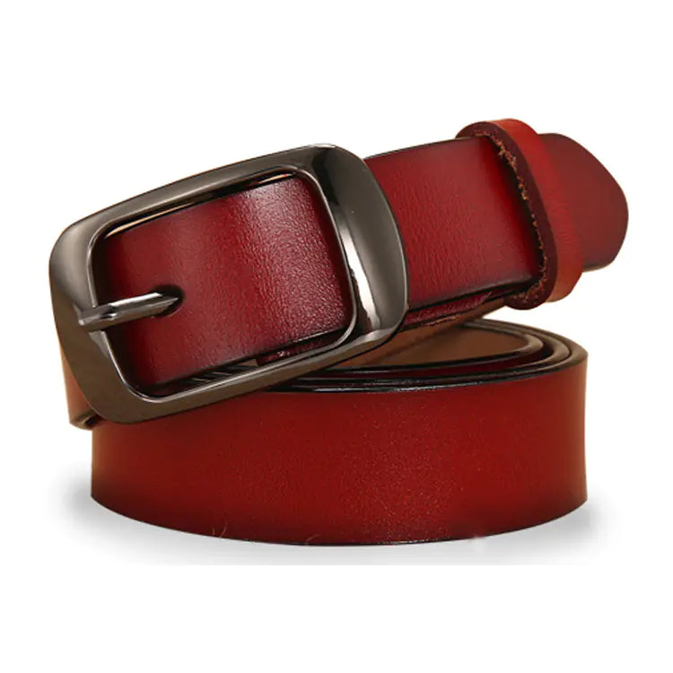 Women's Genuine Leather Belt - Versatile & Classic Style