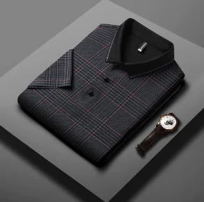 Vinton Polo Shirt - Men's Summer Ice Silk T-Shirt (One Piece)