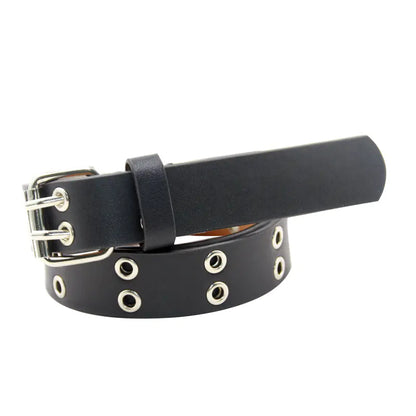 Trendy Women's Belt with Double Pin Buckle