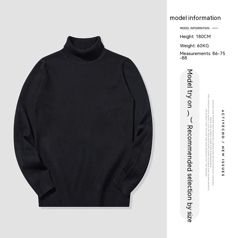 Men's Casual Slim Fit Winter Base Layer Shirt