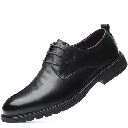 Men's Formal Leather Shoes in First Layer Cowhide