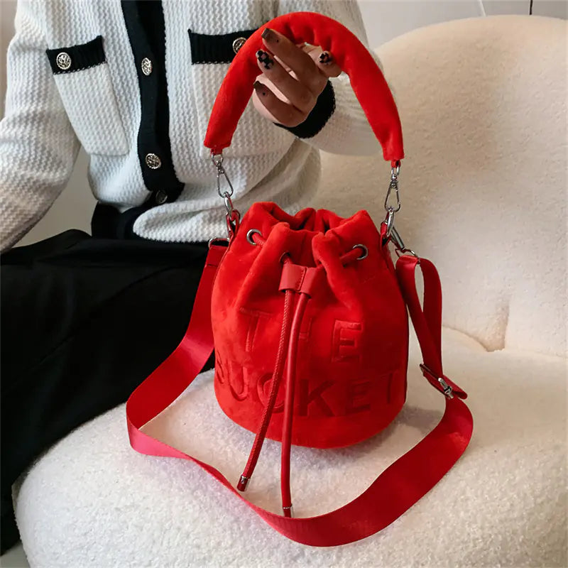 Vintage Western Style Ladies Bucket Bag