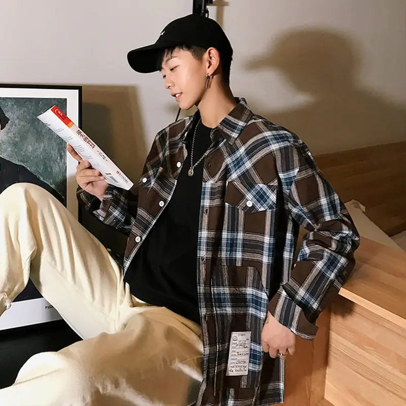 Plaid Long Sleeve Shirt