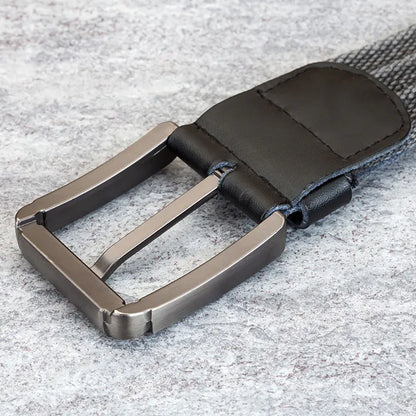 Men's Canvas Belt with Polyester Weaving - Wholesale