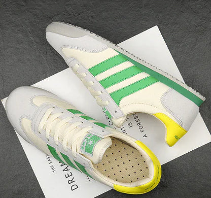 Men's Trendy Canvas Sneakers with Color Block Design