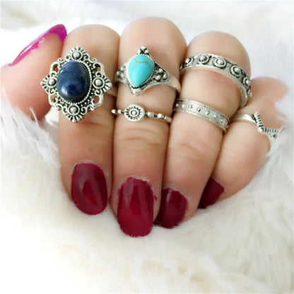 Vintage Ring Set - Six Piece Ring Collection