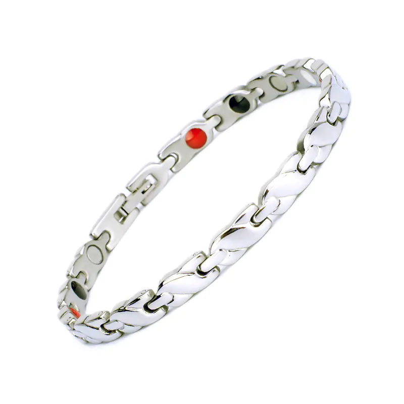 Stainless Steel Titanium Magnetic Bracelet and Bangle